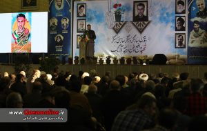 دومین سالگرد شهید مدافع وطن وجیه الله آذرنگ در قائمشهر برگزار شد